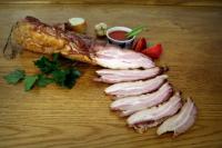 Свиная грудинка горячего копчения